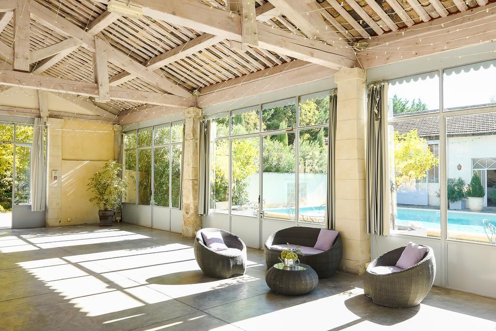 Отель Domaine De Blanche Fleur Chateauneuf-de-Gadagne Экстерьер фото